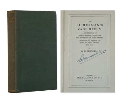 Lot 207 - (Signed Presentation Copy) G. W. Maunsell