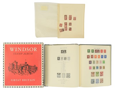 Lot 374 - GB Stamp collection from 1841-1974 in printed Windsor Album.