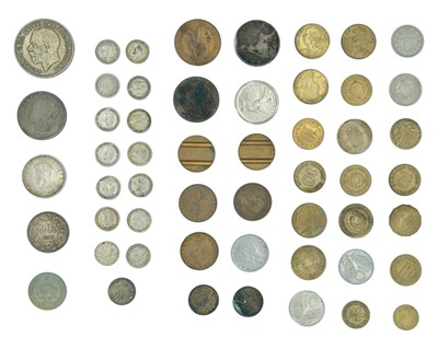 Lot 29 - GB & WORLD COINAGE - to include a little silver.
