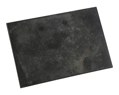 Lot 21 - A small Indian slate plaque.