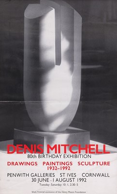 Lot 86 - Denis Mitchell: Drawings, Paintings, Sculpture 1932-1992