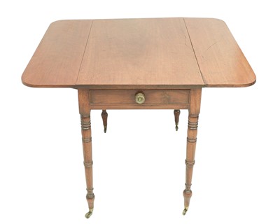 Lot 900 - A 19th century mahogany Pembroke table