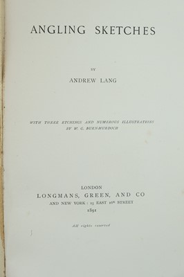 Lot 38 - (Angling) Andrew Lang