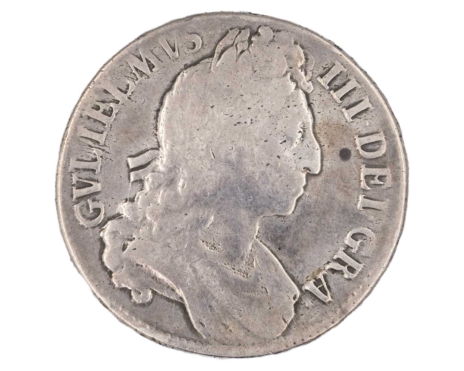 Lot 24 - GB - A William III 1696 crown coin.