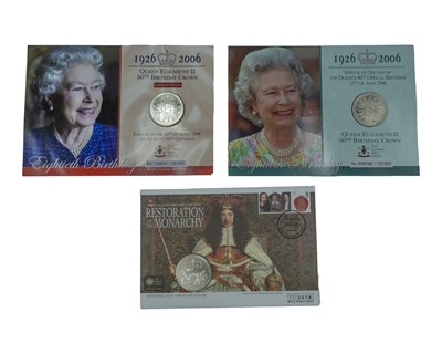 Lot 32 - GB Royal Mint Brilliant Uncirculated special issue coins, mainly £5 crowns.