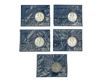 Lot 32 - GB Royal Mint Brilliant Uncirculated special issue coins, mainly £5 crowns.