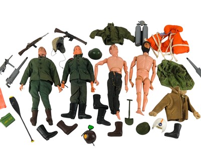 Lot 329 - A collection of Action Man toys and accessories.