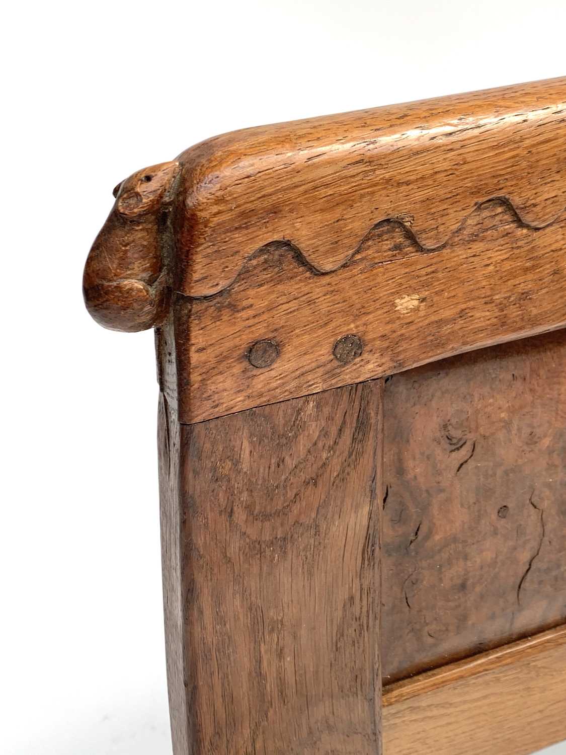 Lot 3071 - A Robert Thompson of Kilburn "Mouseman" oak...