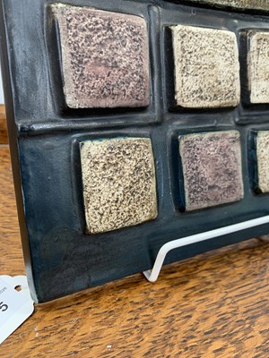 Lot 375 - A Troika calculator plaque, by Sylvia Vallance.