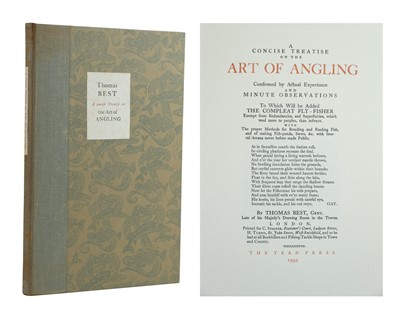 Lot 56 - (Angling) Thomas Best and Nicholas Parry (etchings)