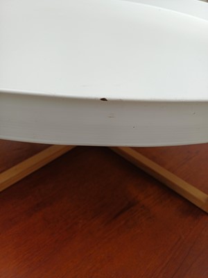 Lot 13 - A Scandinavian style circular coffee table.