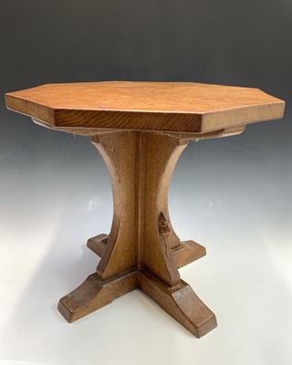 Lot 3237 - A Robert Thompson of Kilburn "Mouseman" oak...