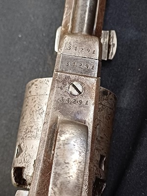 Lot 133 - A Colt London .36 percussion 1851 Navy Revolver, cased.