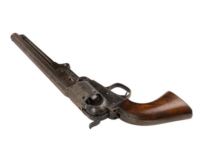 Lot 133 - A Colt London .36 percussion 1851 Navy Revolver, cased.