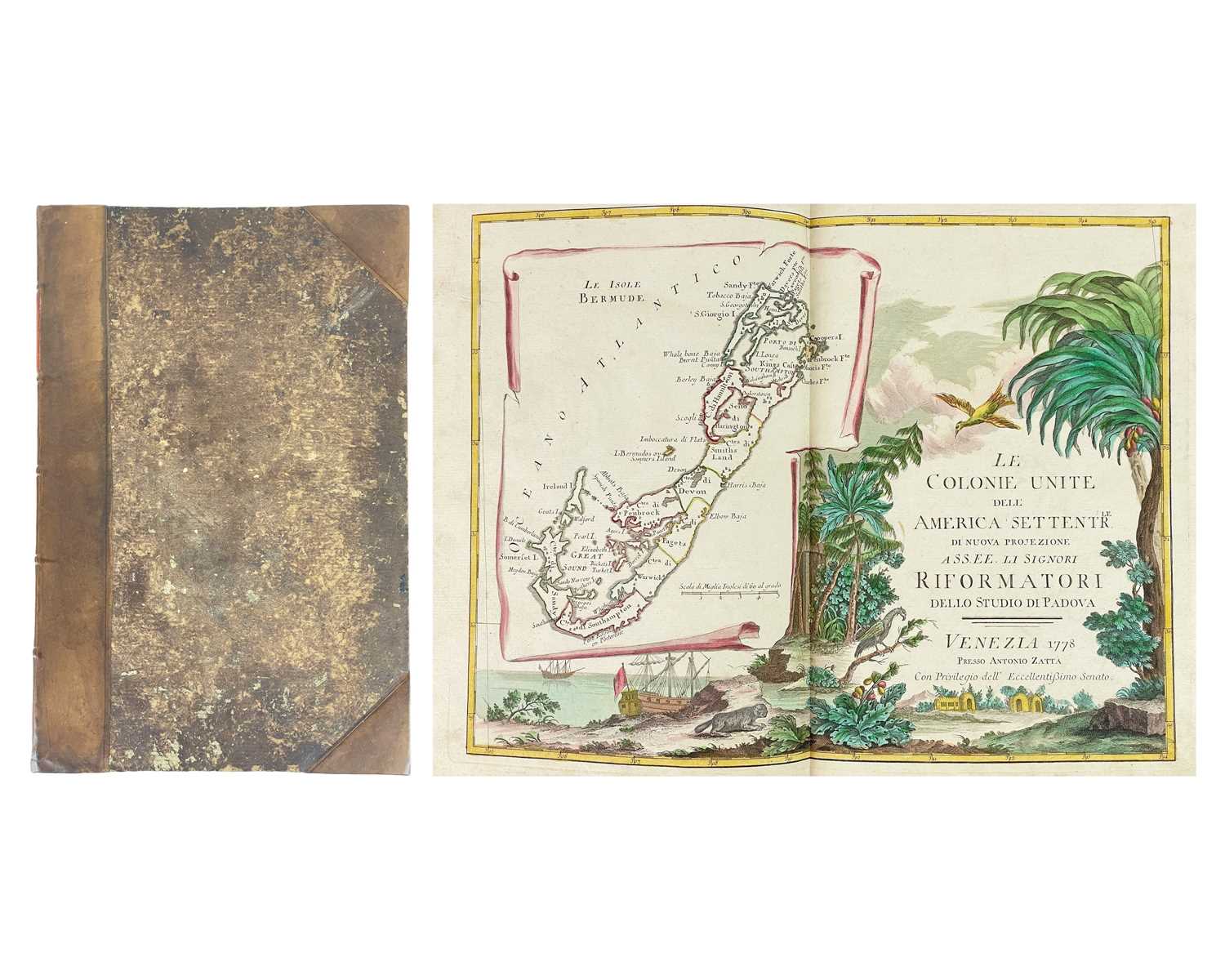 Lot 130 - (North American Continent) Antonio Zatta
