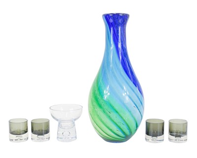 Lot 348 - Mid century glassware.