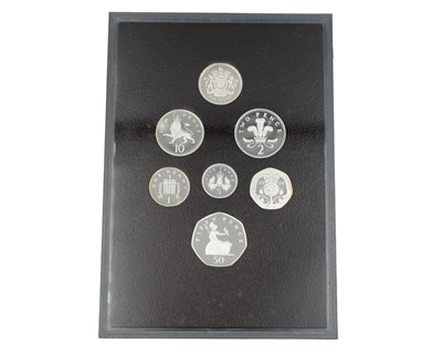 Lot 38 - A 2008 Royal Mint ‘Emblems Of Britain' silver proof coin collection.