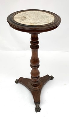 Lot 3065 - A Victorian mahogany stand, the circular top...