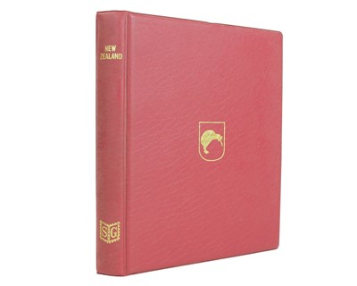 Lot 381 - New Zealand Stamp Collection in Printed Album.