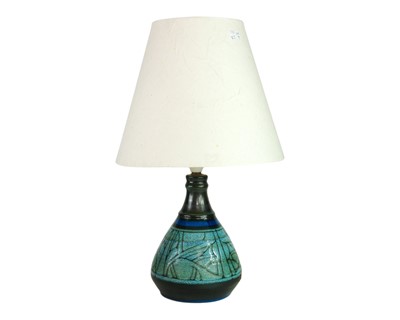 Lot 45 - A pair of Celtic Pottery table lamps.