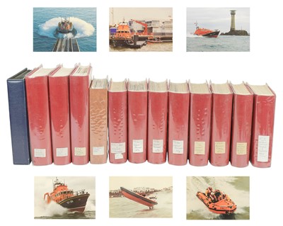 Lot 342 - Lifeboat Postcards and Photos- large collection contained in 13 Albums.