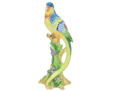 Lot 719 - A mid-century Grosselle (Italy) ceramic sculpture of a parrot.