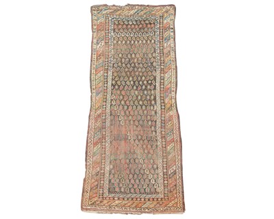Lot 565 - A Persian wool rug.