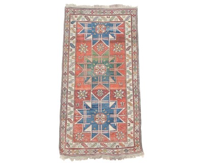 Lot 571 - A Kazak 'Lesghi' rug.