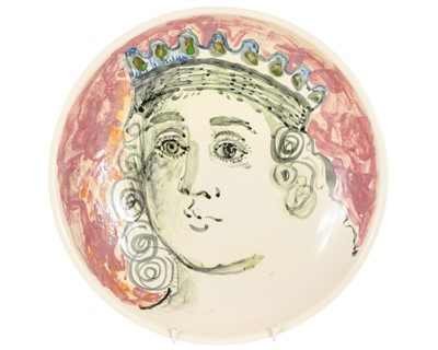 Lot 226 - Moreen MOSS (1927-2012), A shallow bowl.