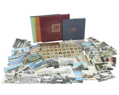Lot 340 - Mixed lot of stamps and postcards.
