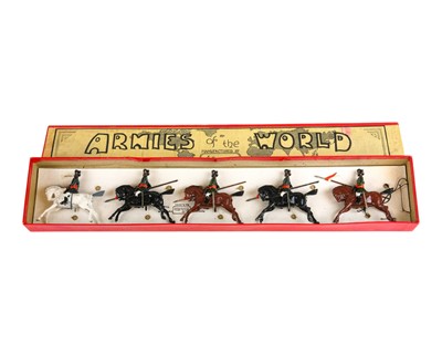 Lot 319 - Britains Boxed Set of 13th Duke of Connaught Own Lancers.
