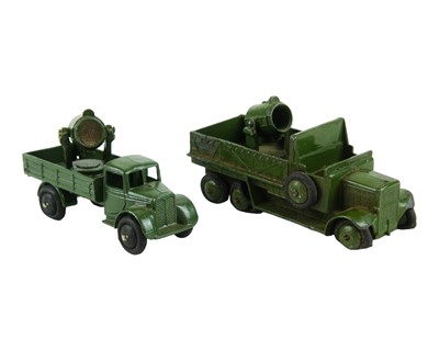 Lot 320 - Dinky Army Searchlight Lorry x2.