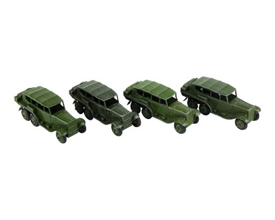 Lot 332 - Dinky Reconnaissance Car x4.