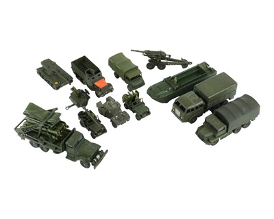 Lot 310 - 12 French Military Dinky Vehicles.