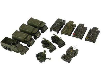 Lot 309 - 12 French Military Dinky Vehicles.