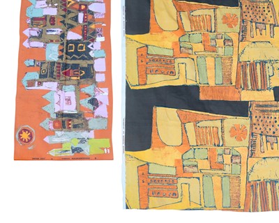 Lot 8 - Mid century David Whitehead cotton fabric.