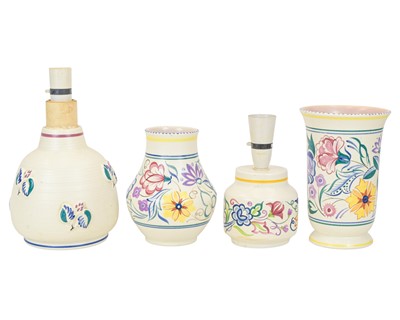 Lot 63 - Four pieces of Poole Pottery.