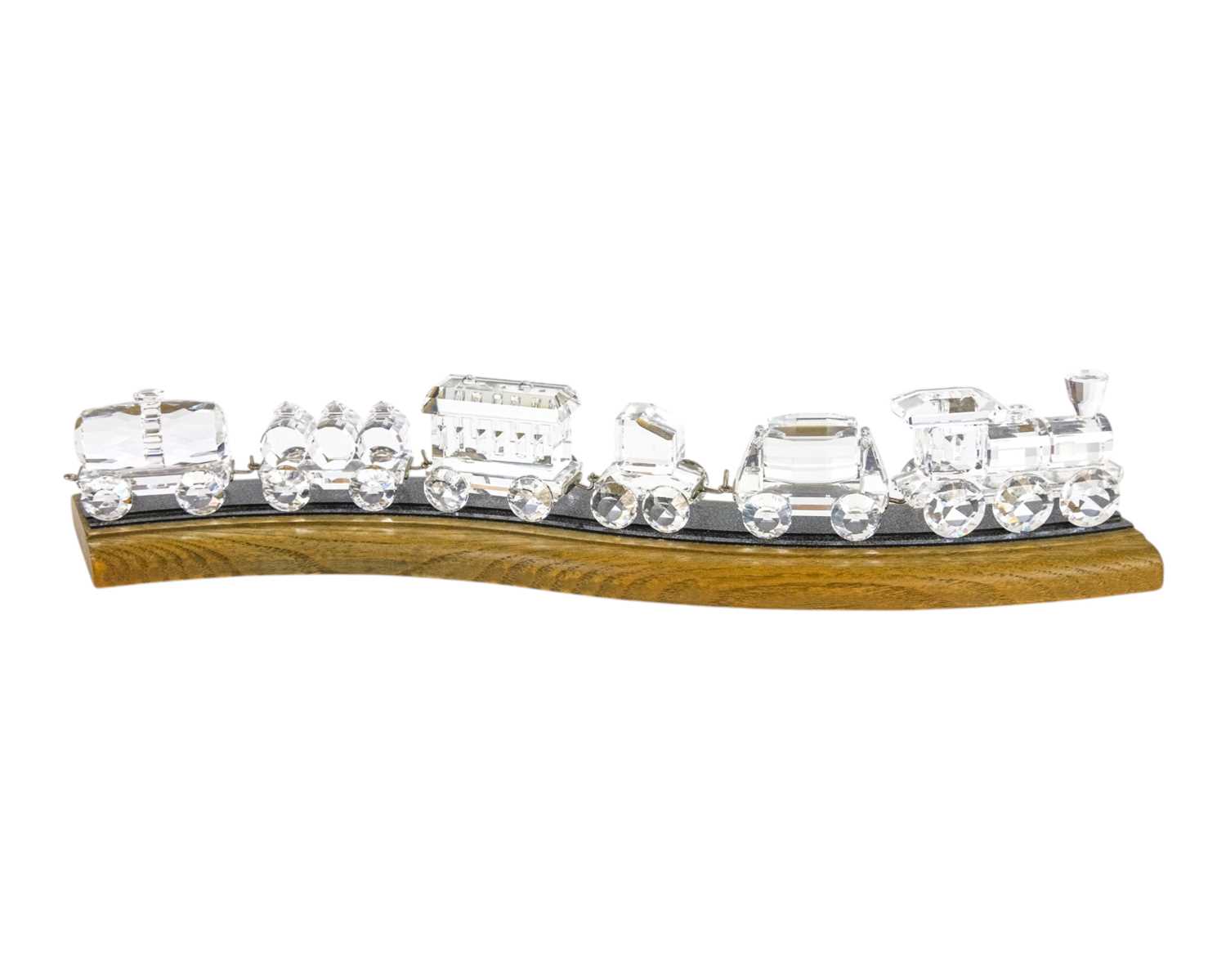 Lot 22 - Swarovski Crystal - Train set.
