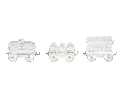 Lot 22 - Swarovski Crystal - Train set.