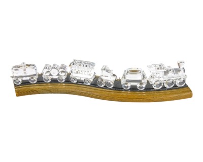 Lot 22 - Swarovski Crystal - Train set.
