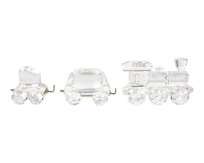 Lot 22 - Swarovski Crystal - Train set.