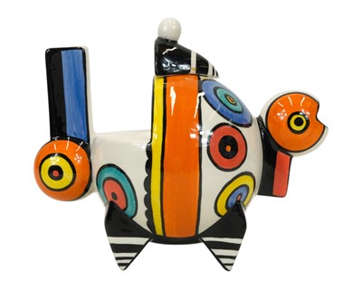 Lot 113 - Lorna BAILEY (1978) Novelty teapot.