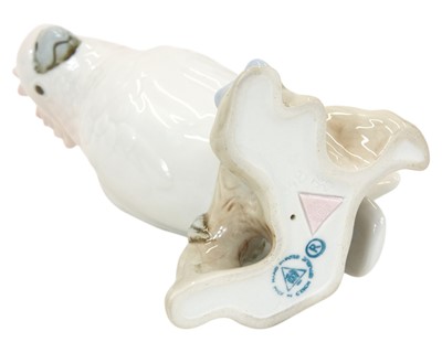 Lot 5 - Three Royal Dux porcelain bird figures.