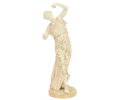 Lot 662 - A Royal Worcester 'Muses' figure.