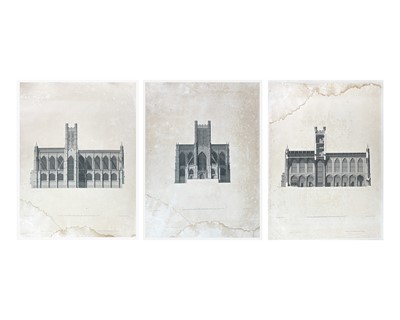 Lot 325 - (Etchings of Bath Abbey)