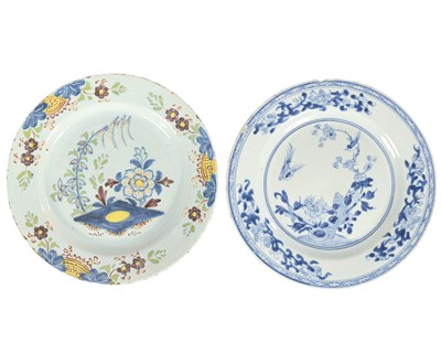 Lot 824 - A London Delft plate.