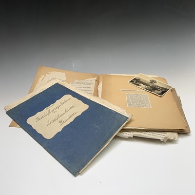 Lot 30 - A quantity of German ephemera contained in a...