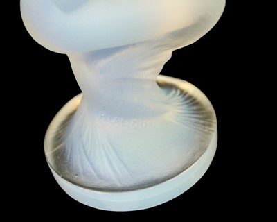 Lot 1 - Serene, a Rene Lalique opalescent glass car mascot.