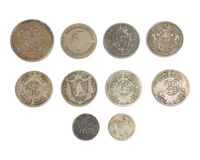 Lot 179 - Georgian British Silver coinage.