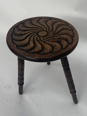 Lot 3227 - A late Victorian oak occasional table, with a...